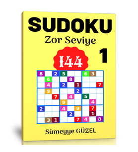 Sudoku Zor Seviye Bulmaca Kitabı-1