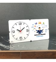 Bilgisayar Mühendisine Hediye Ahşap Masa Saati