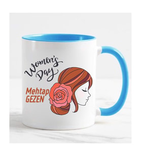 8 Mart Dünya Kadınlar Gününe Özel Kupa (Beyaz)