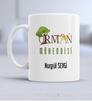 Orman Mühendisi Kupa Bardak