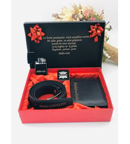 Mevsim Deri ® Kişiye Özel Erkek Cüzdan Kemer Ve Çakmak