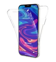 Microsonic Apple iPhone 12 Pro Kılıf 6 Tarafı Tam Full Koruma 360 Clear Soft Şeffaf