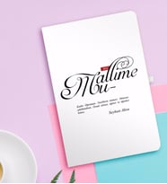 BK Gift Kişiye Özel Mânâ Muallime Beyaz Defter