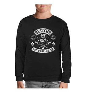 Slayer - Los Angeles Siyah Çocuk Sweatshirt