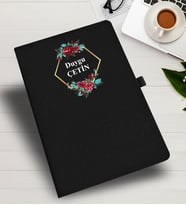 KİŞİYE ÖZEL  ÇİÇEK TEMALI  DEFTER &  AJANDA