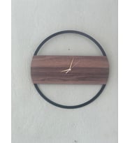 Dekoratif Modern Ahşap Duvar Saati