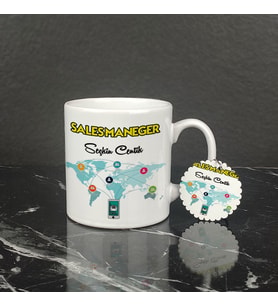Sales Maneger Kupa Bardak ve Anahtarlık Set