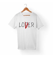 Lover Loser Beyaz Tişört