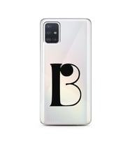 Samsung A51 Harf Tasarımlı Telefon Kılıfı B-Harfi 