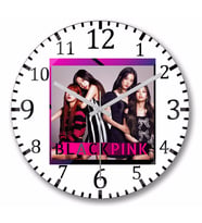 Kill  This Love Blackpink Duvar Saati Bombeli Gercek Cam