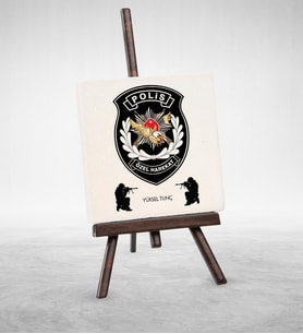 BK Gift Kişiye Özel Mesleki Polis Özel Harekat Şovaleli Doğal Taş