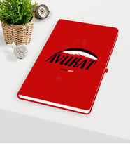 BK Gift Kişiye Özel Avukat Temalı Kırmızı Defter - 7