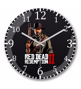 Red Dead Redemption 2 Arthur Duvar Saati Bombeli Gercek Cam