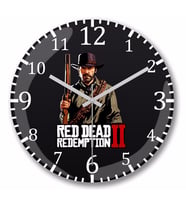 Red Dead Redemption 2 Arthur Duvar Saati Bombeli Gercek Cam