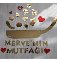 Kişiye Özel Pleksi Mutfak Pano