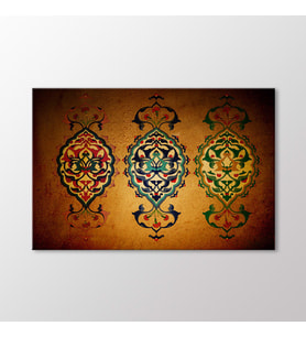 Arty Tablo Motifler Tablo (Karışık)