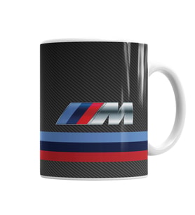 Bmw M  Power Carbon Kupa Bardak Porselen