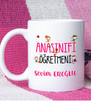 Anasınıfı Öğretmeni Kupa Bardak