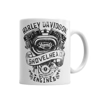 Harley Davidson Kupa  Bardak Porselen