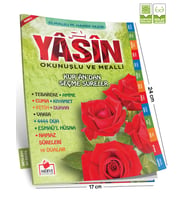 Yasini Şerif Açıklamali ve Mealli Orta Boy Yeşil 64 Sayfa - Merve Yayınları
