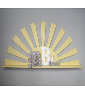 Sun lake montessori duvar rafı
