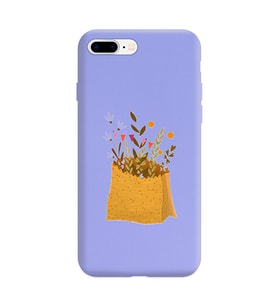 Lila Lansman Telefon Kılıfı Iphone 7 Plus
