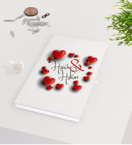 BK Gift Kişiye Özel Sevgililer Günü Beyaz Defter-20