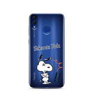 Snoopy Tasarımlı Süper Şeffaf Silikon Telefon Kılıfı Huawei Honor 8C 