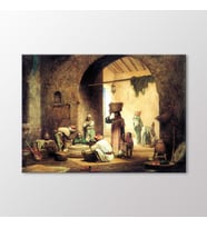 Arty Tablo Kabildeki Buğday Değirmeni 1860 Tablo (Karışık)