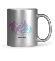 BK Gift Kişiye Özel Özel Eğitim Öğretmeni Gümüş Yaldızlı Kupa Bardak  2