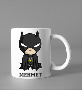 Marvel Batman Kupası Kişiye Özel