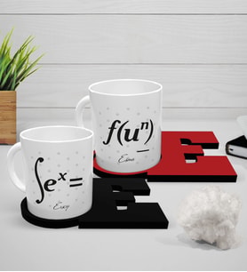 BK Gift Kişiye Özel Sevgili İkili Beyaz Kupa ve Harfli Bardak Altlığı Seti - 3