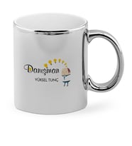 BK Gift Kişiye Özel Mesleki Danışman Krom Kupa Bardak  1