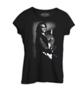 Slipknot - Jim Root Siyah Kadın Tshirt
