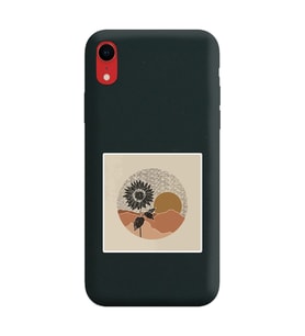Siyah Lansman Telefon Kılıfı Iphone XR