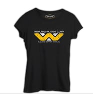 Alien - W Better Siyah Kadın Tshirt