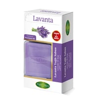Lavanta Yağlı Sabun 125 g (Sabunluk ve Kese Hediyeli!)