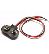 1 Adet - 9V Pil Başlığı Bağlantı Kablosu Jack Soket 9Volt Arduino