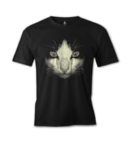 Kedi Siyah Erkek Tshirt