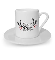 BK Gift Kişiye Özel Sevgililer Günü Temalı Türk Kahvesi Fincanı  32