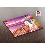 BK Gift Kişiye Özel Beyaz Atlı Prens Karikatürlü Ahşap Puzzle-3