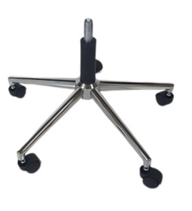 Makam sandalyesi metal konik konik ayak 100 lük siyah piston