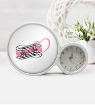 BK Gift Kişiye Özel Sevgililer Günü Saatli Sihirli Led Ayna Çerçeve  34