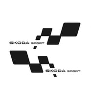 Skoda Sport Yan Kapı için Çamurluk Sticker 2 Adet Sağ Sol