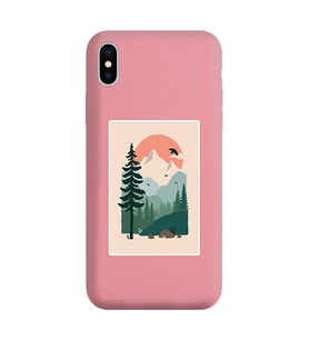 Pudra Lansman Telefon Kılıfı Iphone Xs Max