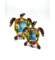 Dekoratif Karetta Tasarım Büyük  Ve Orta Çerçeve Biblo
