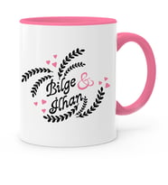 BK Gift Kişiye Özel Sevgililer Günü Temalı Pembe Kupa Bardak  31