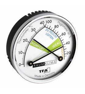 TFA Analog Termometre Higrometre 3 (Çok Renkli)