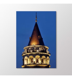Arty Tablo Galata Kulesi Tablo (Karışık)
