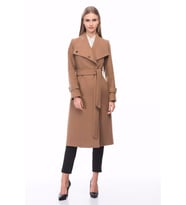 Z6645 Dewberry Bayan Palto-Camel